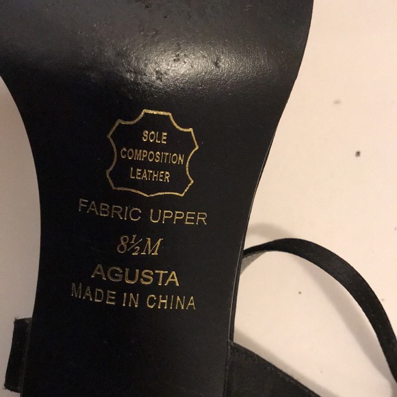 Hillard & Hanson “Augusta” Black Slingback Heels - Picture 8 of 17